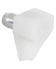 White Plastic Shelf Supports