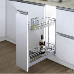 Pull Out Bottle Rack Soft Close