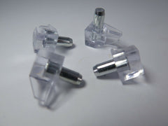 Clear Plastic Shelf Supports