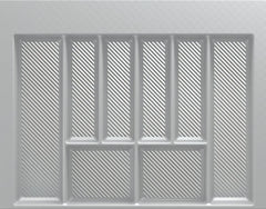 700mm Cutlery Tray White