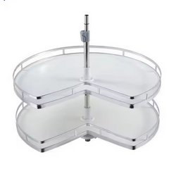 Lazy Susan Premium 270° Revolving Basket - Solid Base