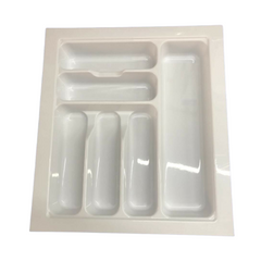 White Cutlery Tray 430mm x 480mm