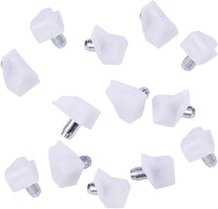 White Plastic Shelf Supports