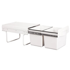 36L Soft Close Pull-out Double Bin with Metal Frame