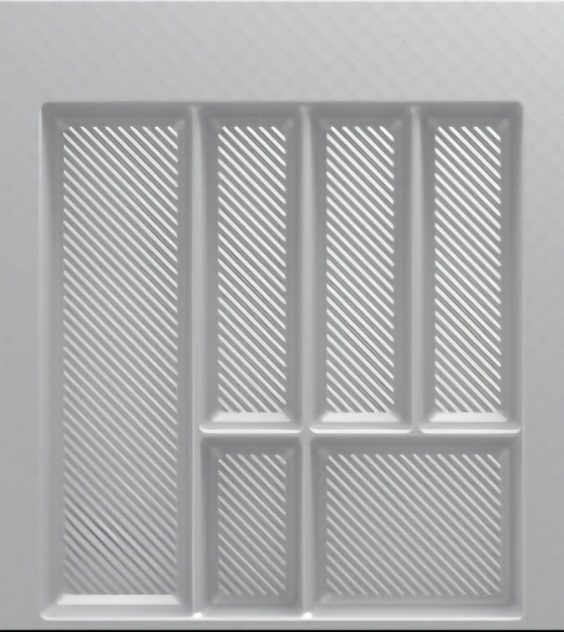 500mm Cutlery Tray White