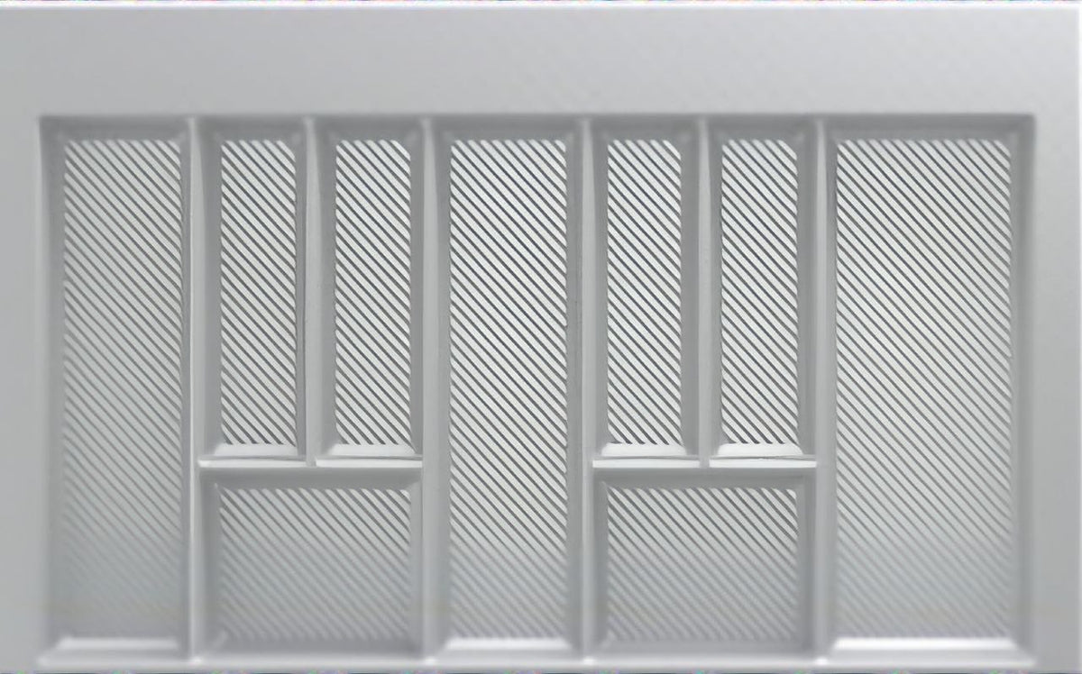 900mm Cutlery Tray White