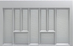 900mm Cutlery Tray White